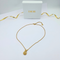 Christian Dior Druppelvormige Hanger Ketting