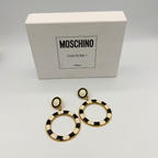 Moschino – Round Statement Earrings, vintage 1980s–1990s – view 5