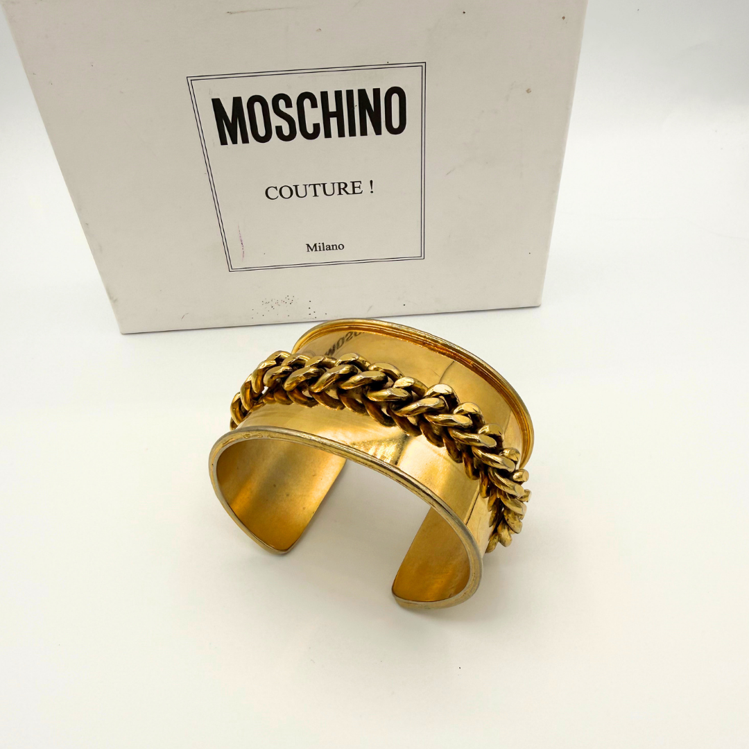 Moschino – Vintage Chain Cuff – view 2