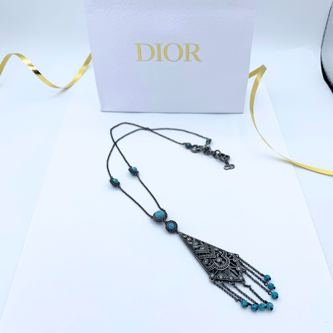 Vintage Christian Dior Bohemian Necklace