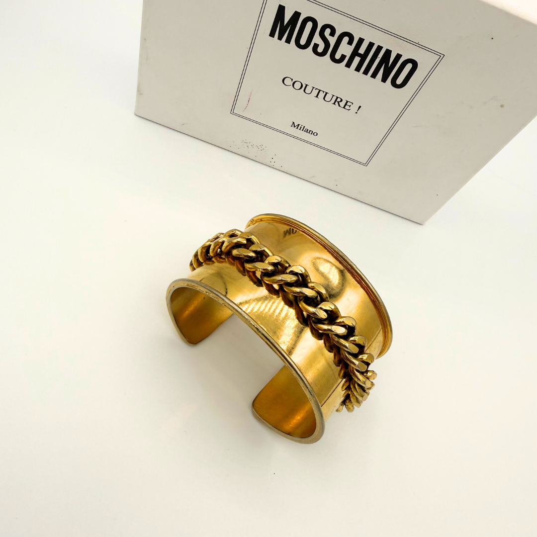 Moschino – Vintage Chain Cuff – view 3
