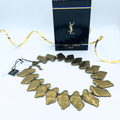 Vintage Collier Double Sided Necklace Yves Saint Laurent