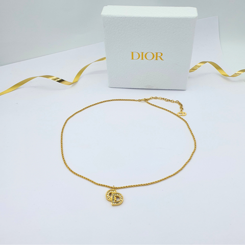 Christian Dior CD Logo Ketting