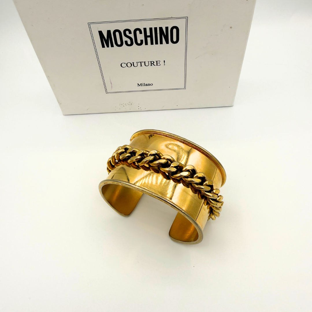 Moschino – Vintage Chain Cuff – view 4