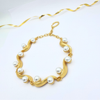 Vintage Oscar de la Renta Pearl Statement Necklace – view 3