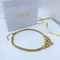 Grosse for Christian Dior veelkleurig Kristallen Ketting