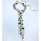 Vintage Chanel Chandelier Faux Pearl Necklace