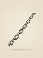 Vintage Dior Crystal Chain Bracelet – detail view