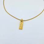 Vintage Christian Dior Logo Necklace – view 2