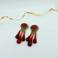 Vintage Chandelier Clip Earrings