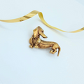 Vintage Marcel Boucher Graceful Dachshund Brooch