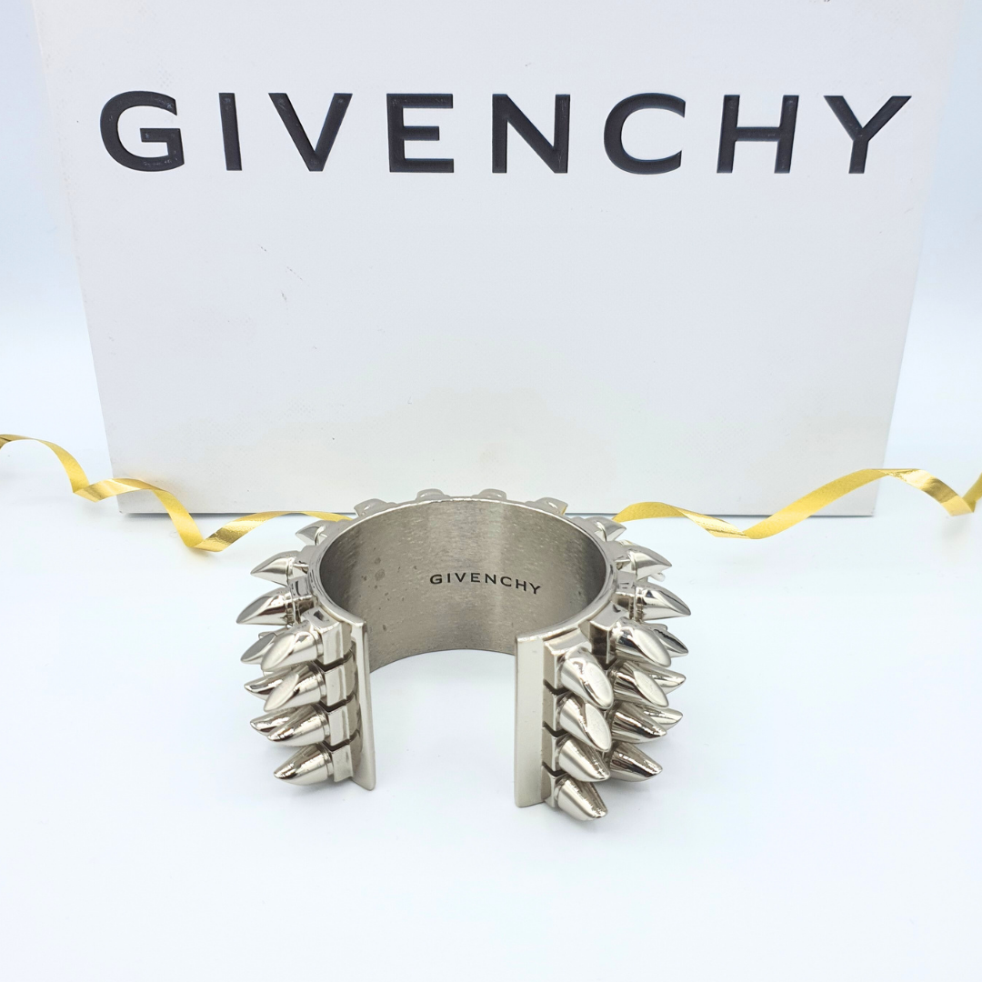 Givenchy – Vintage Statement Cuff with Spikes – view 4