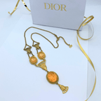 Vintage Egyptian Revival Christian Dior Necklace – view 2