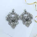 Givenchy Statement Crystals Clip Earrings