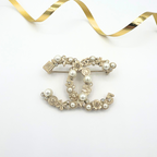 Vintage Chanel CC Brooch – view 3
