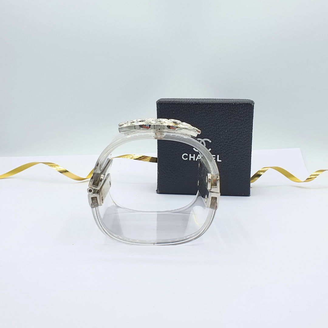 Vintage Chanel CC Cuff – view 3