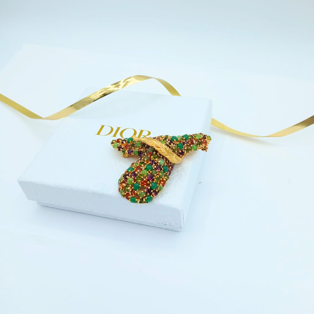 Vintage Christian Dior brooch – view 2