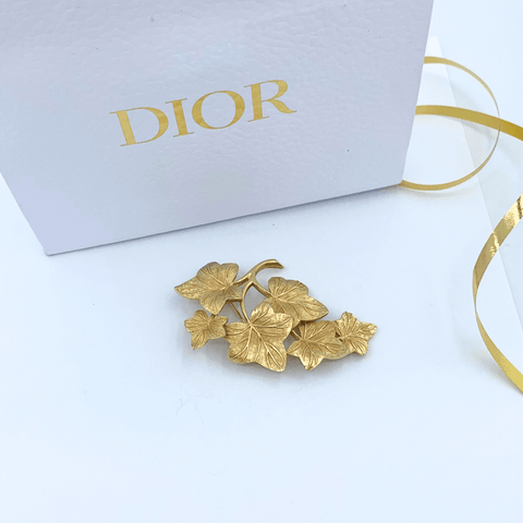 Leaves brooch by Christian Dior