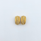 Vintage Christian Dior Hoop Clip Earrings – view 2