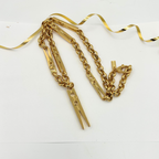 Vintage Moschino Clothespin Necklace – view 3