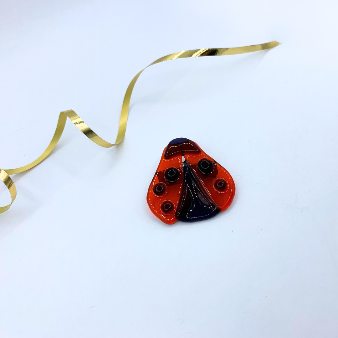Vintage Moschino Ladybird Brooch