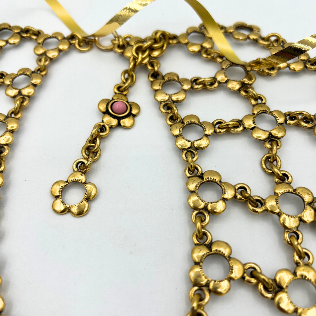 Vintage Moschino Collar Necklace – view 3