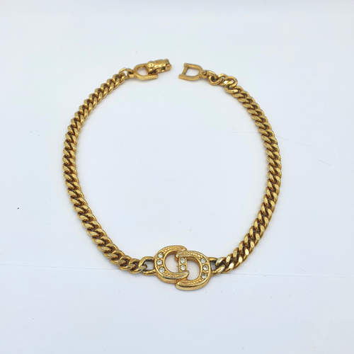 Vintage Christian Dior CD Logo Bracelet – view 2