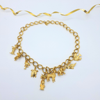 Mario Valentino – Vintage Charm Necklace with Animal Pendants