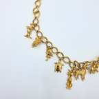 Mario Valentino – Vintage Charm Necklace with Animal Pendants – view 2