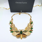 Vintage Christian Lacroix – Statement Necklace with Insect Motif