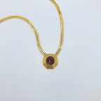 Vintage Christian Dior Octagonal Necklace – view 3