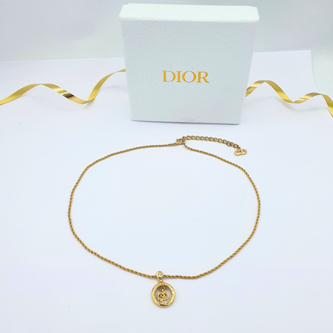 Christian Dior CD Logo Ketting