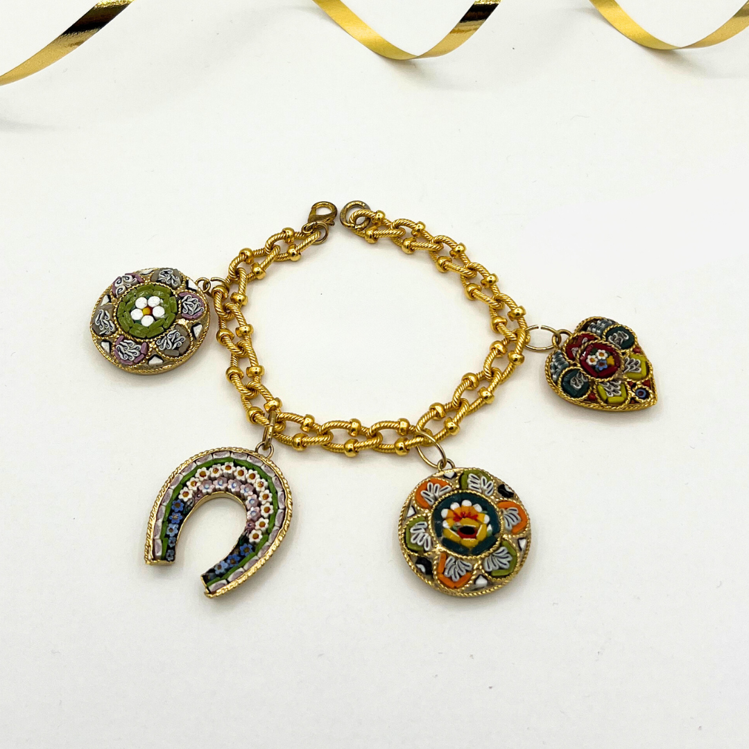 Vintage Moschino Mosaic Bracelet – view 2