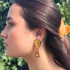 Vintage Moschino Zip Fastening Earrings – view 4