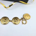 Vintage Chanel CC Logo Bracelet – view 3