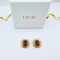 Christian Dior Art Deco Chic Clip Oorbellen