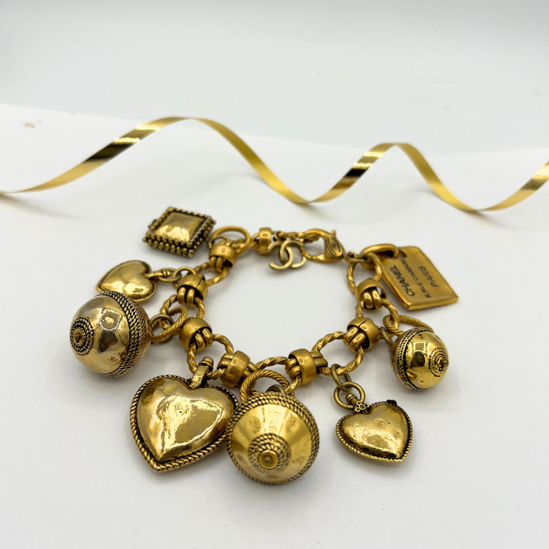Vintage Chanel CC Charm Bracelet – view 7