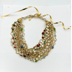 Vintage Moschino Multi-Strand Necklace