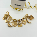 Vintage Moschino Charm Chain Bracelet