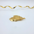 Givenchy – Leaf Brooch with Crystals, vintage