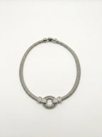 Vintage Christian Dior Crystal Pavé Collar Necklace – view 5