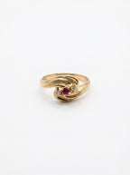 Ruby Swirl Ring