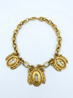 Vintage Christian Dior Keyhole Necklace – view 4