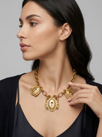 Vintage Christian Dior Keyhole Necklace – view 2