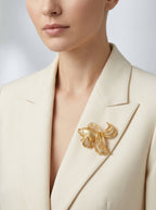 Iris Fish Brooch