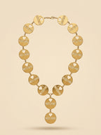 Vintage “I ♥ Moschino” Round Plaques Necklace – view 4