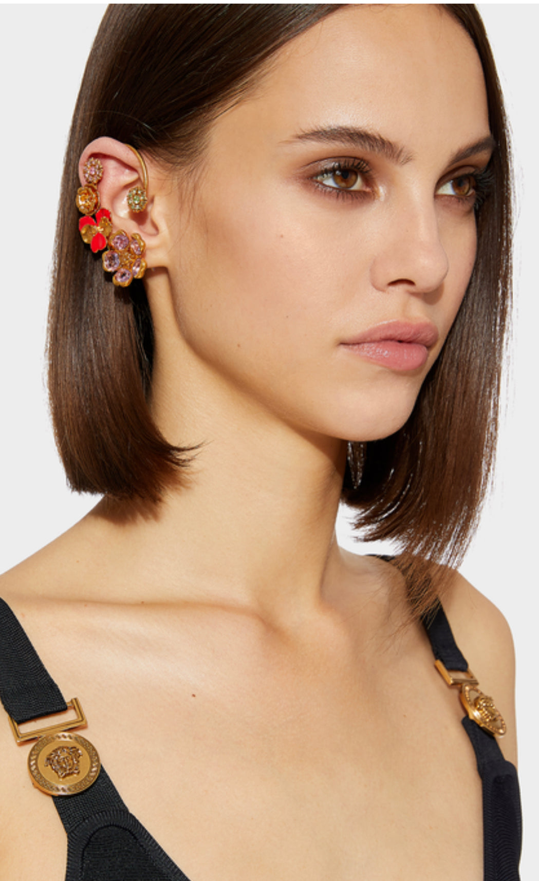 Vintage Versace Flower Ear Cuff – view 3