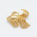 Iris Fish Brooch