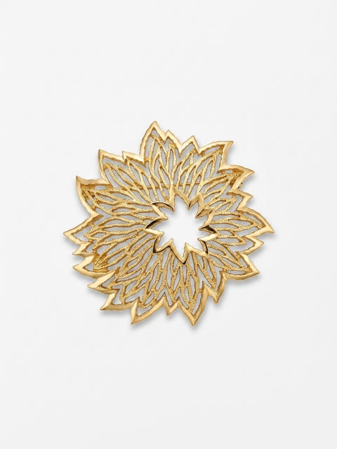 Trifari XL Sunflower Statement Brooch