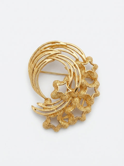 Monet XL Celestial Star Statement Brooch